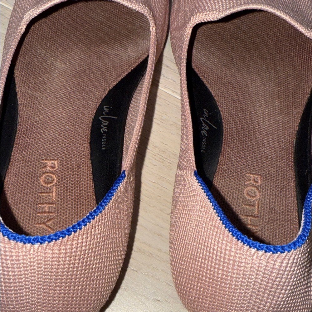Rothy's Blush Pink Tassel Loafers - Picture 6 of 6